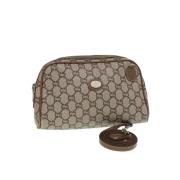 Pre-owned Fabric handbags Gucci Vintage , Beige , Dames