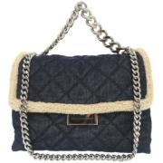 Pre-owned Cotton shoulder-bags Stella McCartney Pre-owned , Blue , Dam...