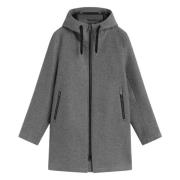 Capuchon Trenchcoat Herno , Gray , Heren