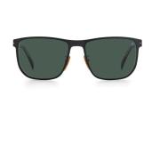 Klassieke vierkante metalen zonnebril Eyewear by David Beckham , Black...