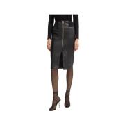 Zwarte Rok Elegant Glamour Liu Jo , Black , Dames