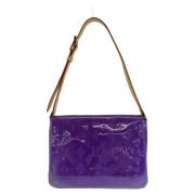 Pre-owned Leather crossbody-bags Louis Vuitton Vintage , Purple , Dame...