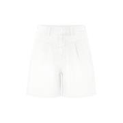 Witte Denim Shorts voor Vrouwen Rich & Royal , White , Dames