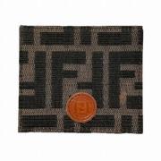 Pre-owned Fabric wallets Fendi Vintage , Brown , Dames