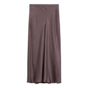 Chique Midi Rok voor Vrouwen Anine Bing , Brown , Dames