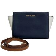 Pre-owned Leather shoulder-bags Michael Kors Pre-owned , Blue , Dames