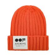 Oranje Schapenvacht Klep Pet OOF Wear , Orange , Dames