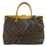 Pre-owned Canvas louis-vuitton-bags Louis Vuitton Vintage , Brown , Da...