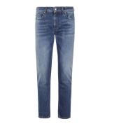 Denim Zak Tas Re-Hash , Blue , Heren