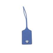 Leren Dames Sleutelhanger Accessoires Trussardi , Blue , Dames