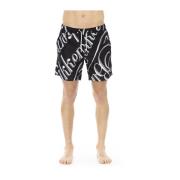 Allover Print Strandkleding - Elastische Taille Bikkembergs , Black , ...