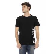 Strandkleding T-shirt met voorprint Bikkembergs , Black , Heren