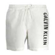 Witte Heren Zwemboxer met Zakken Calvin Klein , White , Heren