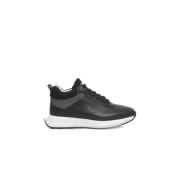 Platform Leren Sneakers voor Vrouwen Cerruti 1881 , Black , Dames