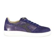 Blauwe sportieve sneakers met contrastzool Diadora , Blue , Dames