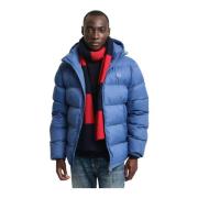 Waterafstotende Hooded Active Cloud Jacket Gant , Blue , Heren