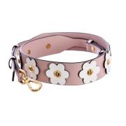 Bloemen Witte en Gouden Schouderband Michael Kors , Pink , Dames