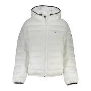 Witte Hoodie met Logo Tommy Hilfiger , White , Dames