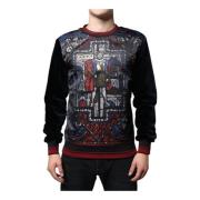 Multicolor Crew Neck Pullover Sweater Dolce & Gabbana , Multicolor , H...