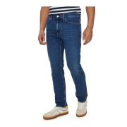 Stretch Ryan Straight Jeans Tommy Jeans , Blue , Heren