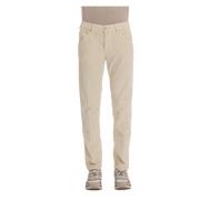 Luxe 5-pocket fluwelen jeans Jacob Cohën , Beige , Heren