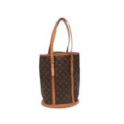 Pre-owned Canvas shoulder-bags Louis Vuitton Vintage , Brown , Dames