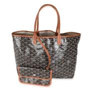 Pre-owned Canvas shoulder-bags Goyard Vintage , Black , Dames