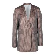 Stijlvolle Blazer Alysi , Brown , Dames