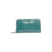 Pre-owned Canvas clutches Bottega Veneta Vintage , Blue , Dames