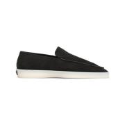 Groene Suède Amandel Teen Sneakers Fear Of God , Black , Heren