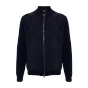 Blauwe Winterjas Kiton , Blue , Heren