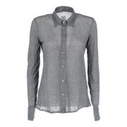 Casual Katoenen Overhemd voor Mannen Caliban , Gray , Dames