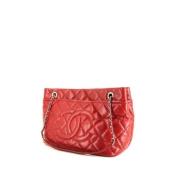 Pre-owned Leather chanel-bags Chanel Vintage , Red , Dames