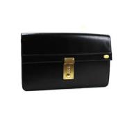 Pre-owned Leather handbags Dunhill Pre-owned , Black , Dames