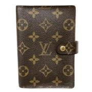 Pre-owned Canvas home-office Louis Vuitton Vintage , Brown , Dames