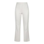 Casual broek in katoenmix Liviana Conti , Beige , Dames