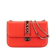 Pre-owned Leather handbags Valentino Vintage , Red , Dames