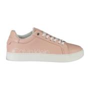 Sportieve Roze Sneakers met Contrastdetails Calvin Klein , Pink , Dame...