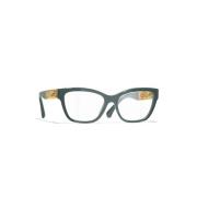 Ch3477 1793 Optical Frame Chanel , Green , Dames