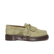 Adrian Snaffle Suède Loafers Dr. Martens , Green , Unisex