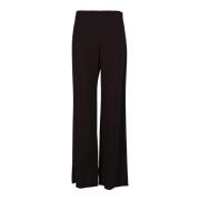 Slim Fit Casual Broek Emporio Armani , Black , Dames