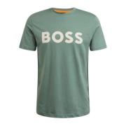 Mannen Thinking T-shirt Hugo Boss , Green , Heren