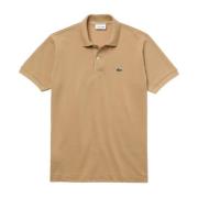 Klassieke Polo in Katoen Piqué Lacoste , Brown , Heren