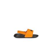 Oranje Popcat Muiltjes Backstrap Sandalen Puma , Orange , Unisex