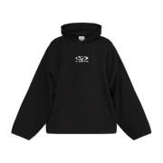 Sweatshirt met logo Vetements , Black , Heren