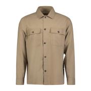 Bruine Regular Fit Overshirt ROY Robson , Brown , Heren