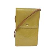 Pre-owned Leather wallets Louis Vuitton Vintage , Beige , Dames