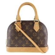 Pre-owned Fabric louis-vuitton-bags Louis Vuitton Vintage , Brown , Da...