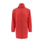 Opvouwbare Lange Regenjas - Reflecterend Rood Jott , Orange , Heren