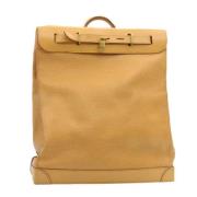 Pre-owned Leather louis-vuitton-bags Louis Vuitton Vintage , Yellow , ...